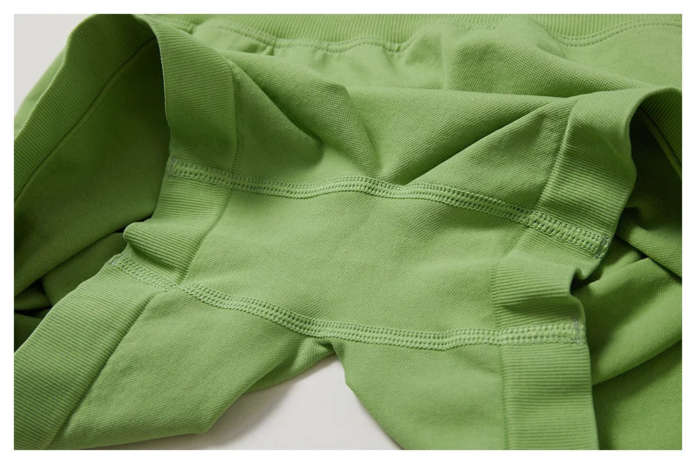 Awakens Sporty Gym Shorts with Scrunch Effect