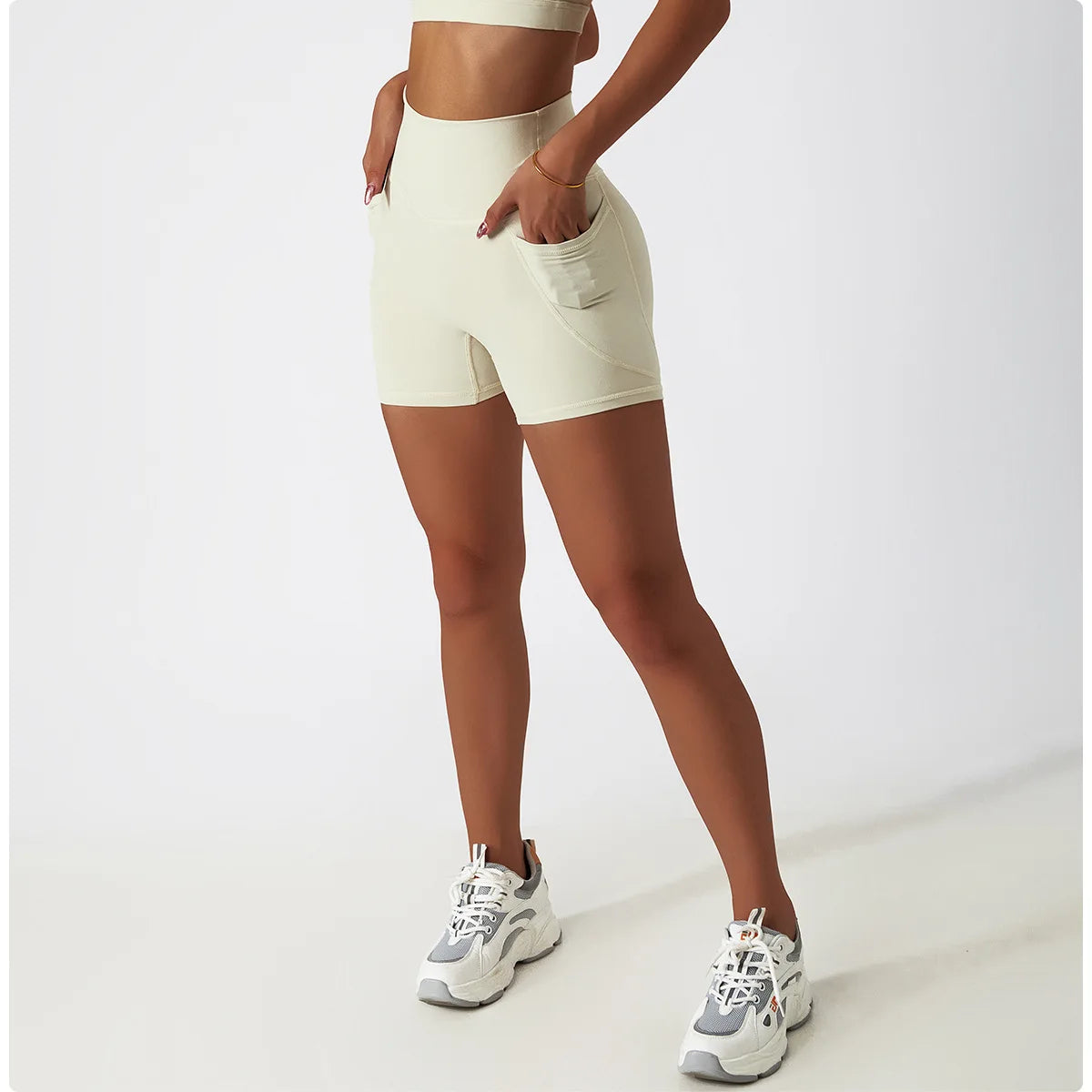 Awakens Fitness Shorts with Pockets