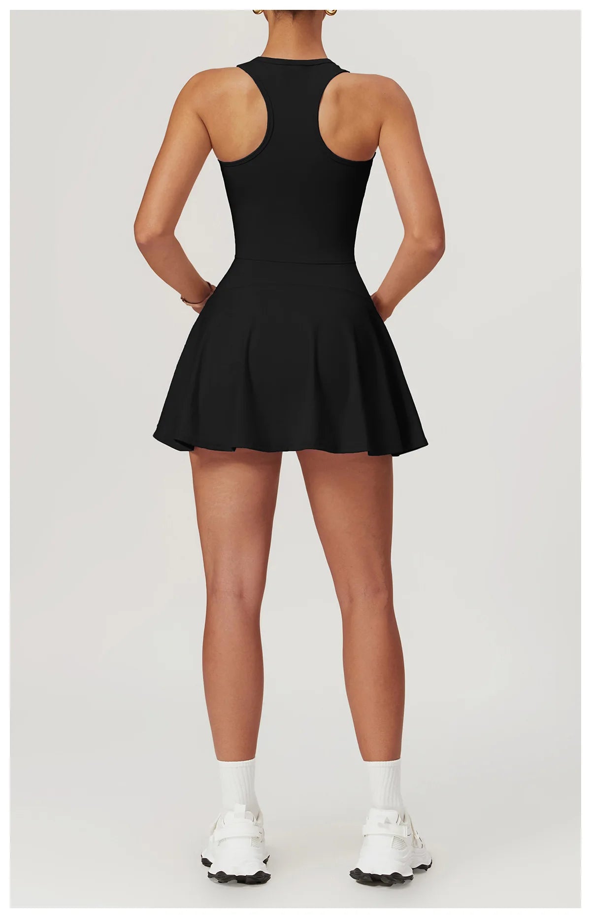Awakens Women's Sports Dress with Zipper