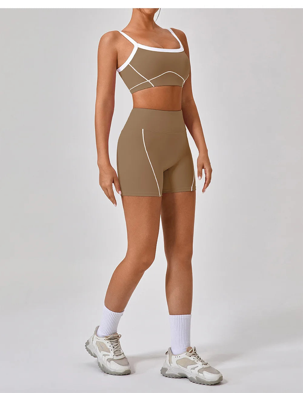 Awakens Sporty and Stylish Yoga Shorts