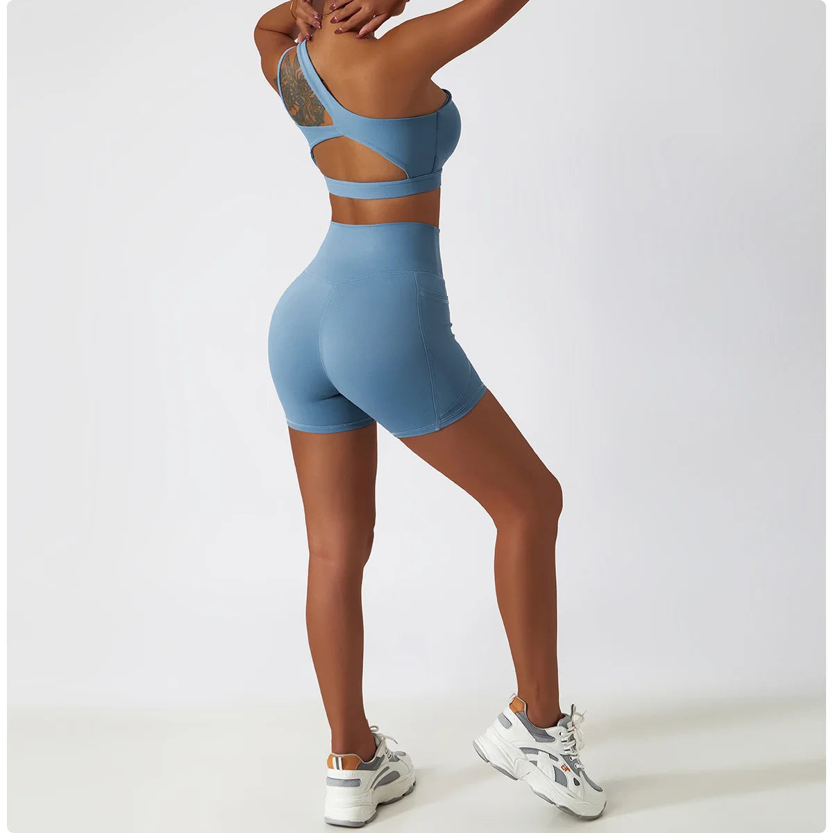 Awakens Fitness Shorts with Pockets