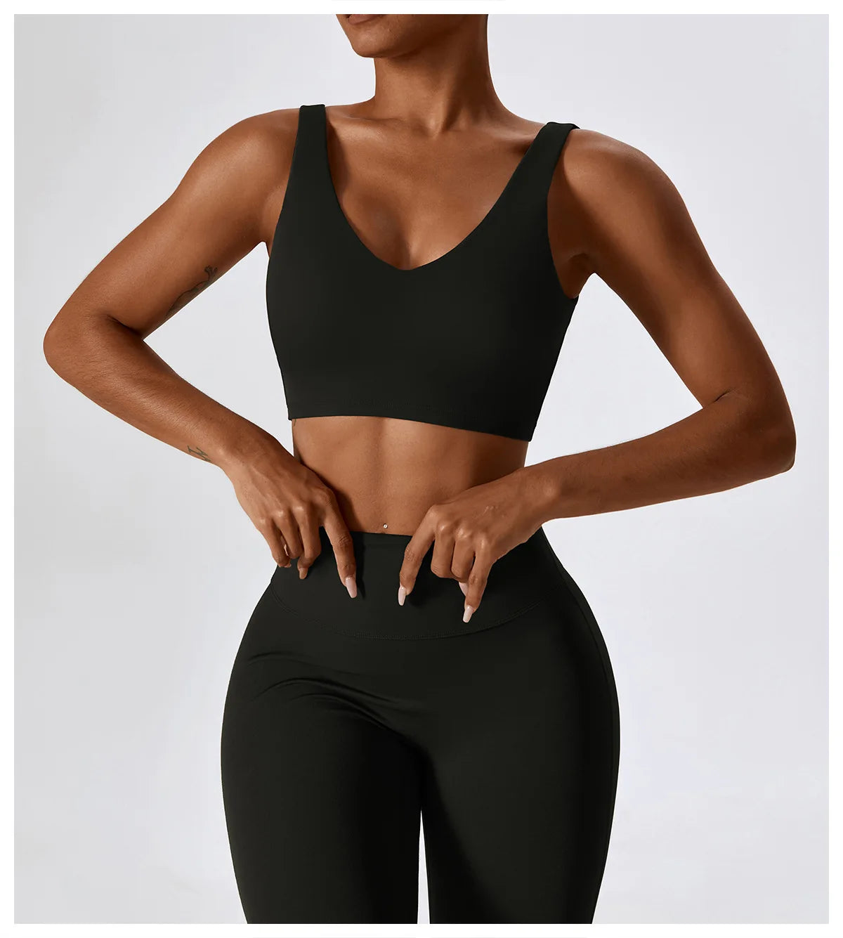 Awakens Women's High Impact Push Up Sports Bra