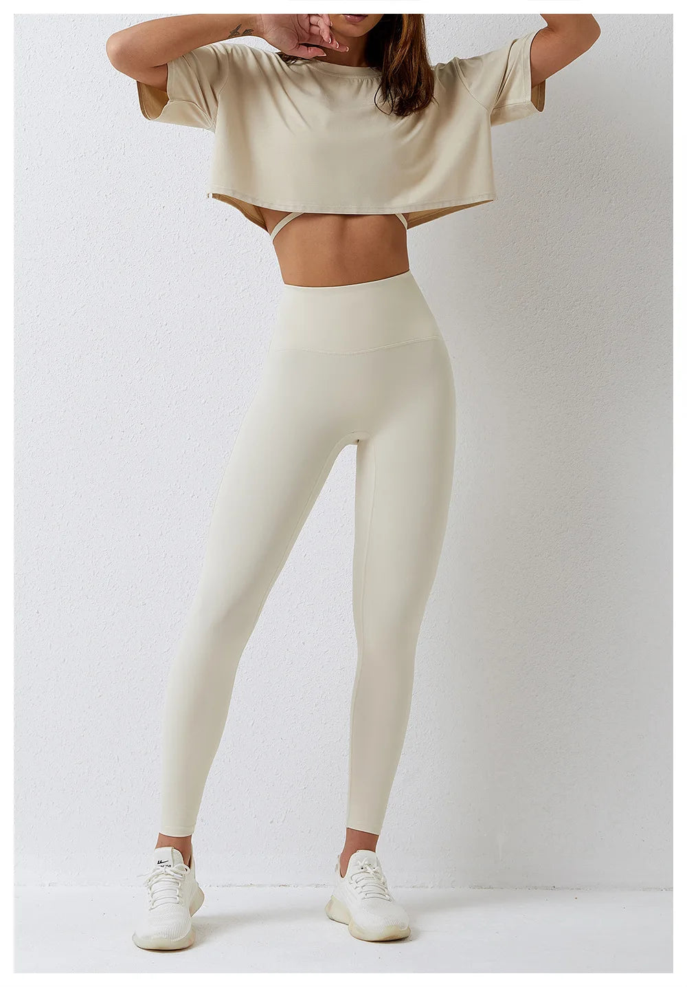Awakens Sporty Oversized Crop Shirt