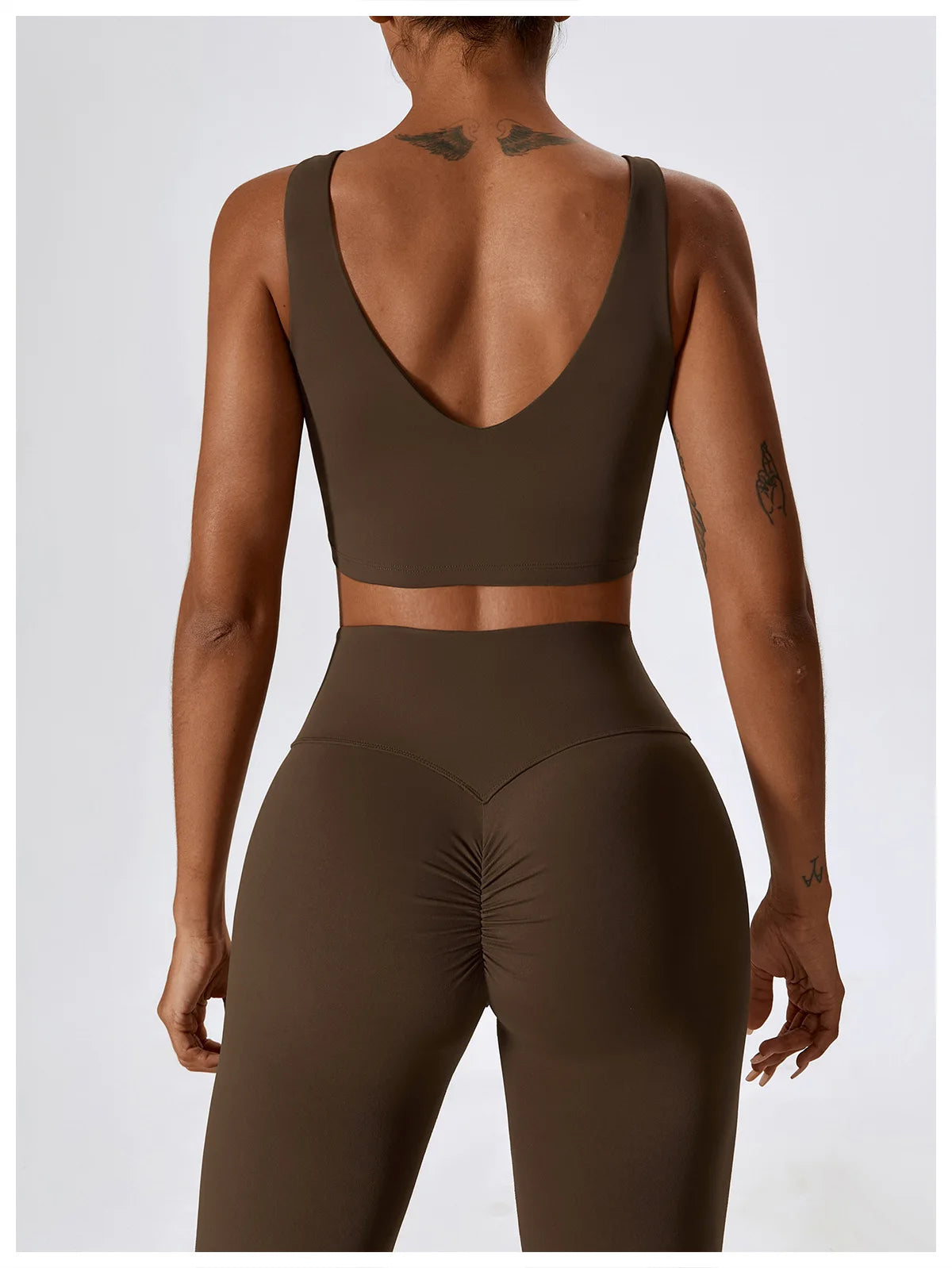 Awakens Women's High Impact Push Up Sports Bra