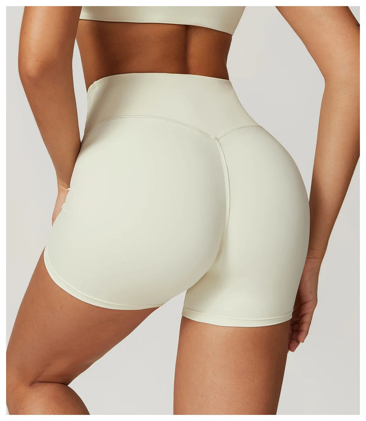 Awakens Women's Sports Shorts - High Waist, Butt Lift