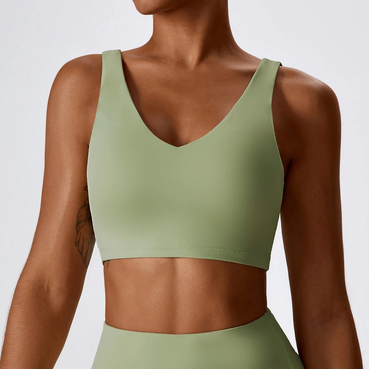 Awakens Women's High Impact Push Up Sports Bra