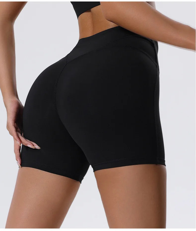 Awakens Fitness Hip Lift Yoga Shorts