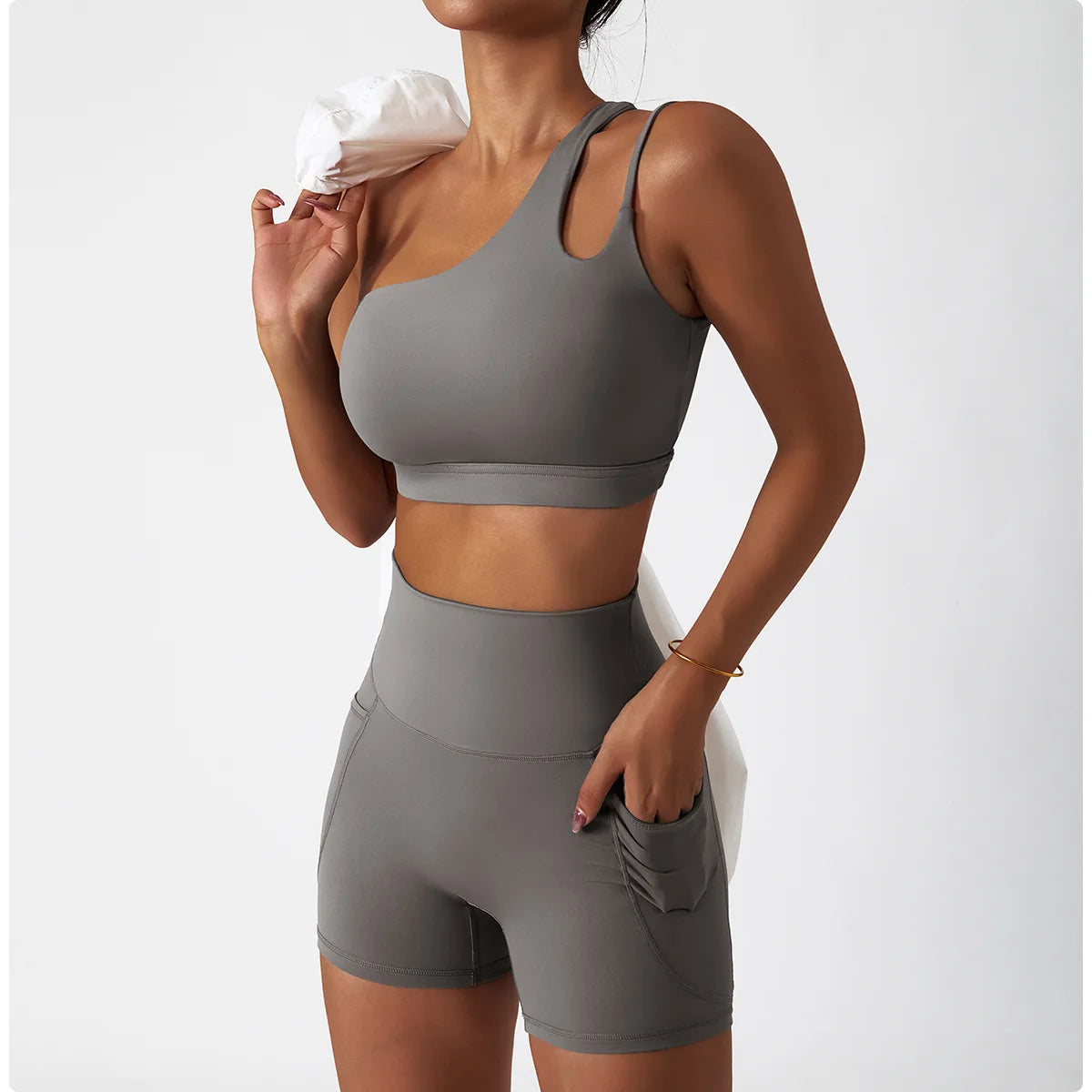 Awakens Fitness Shorts with Pockets