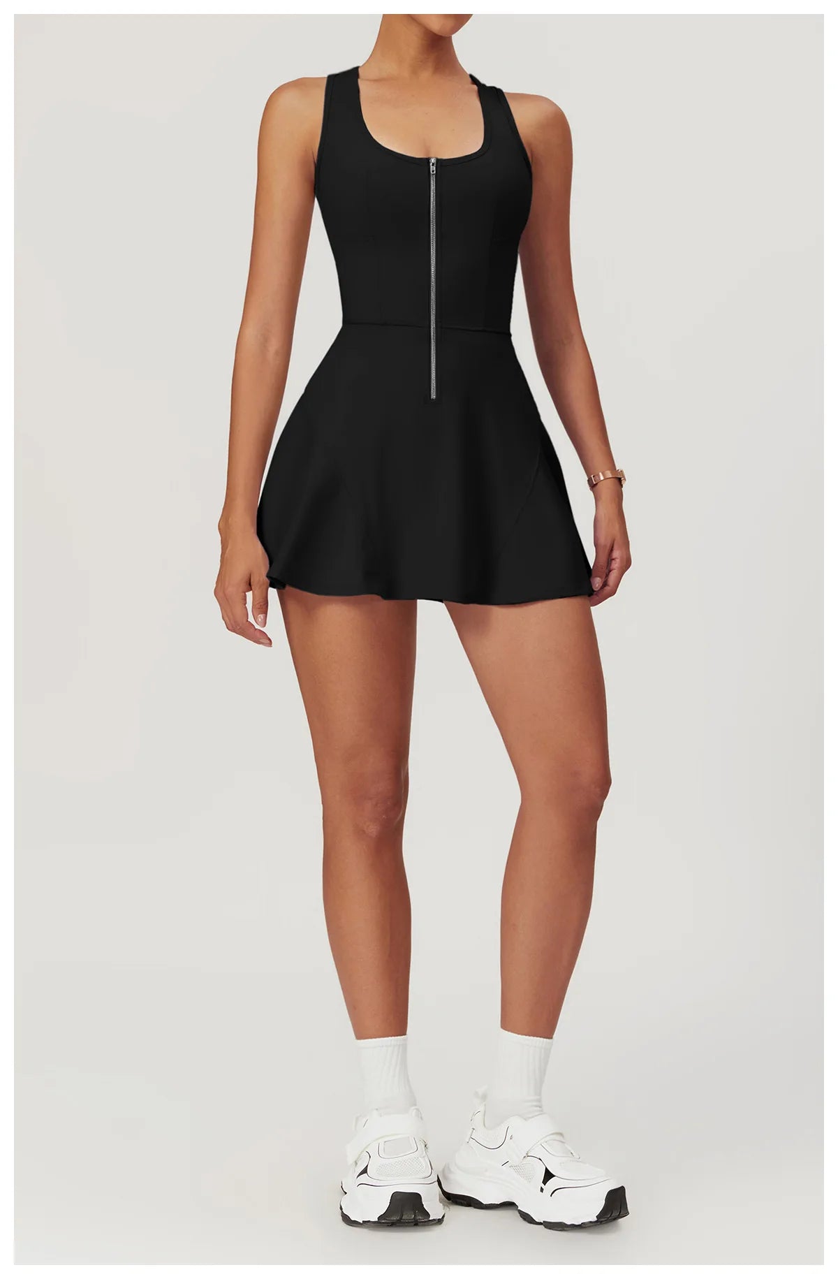 Awakens Women's Sports Dress with Zipper