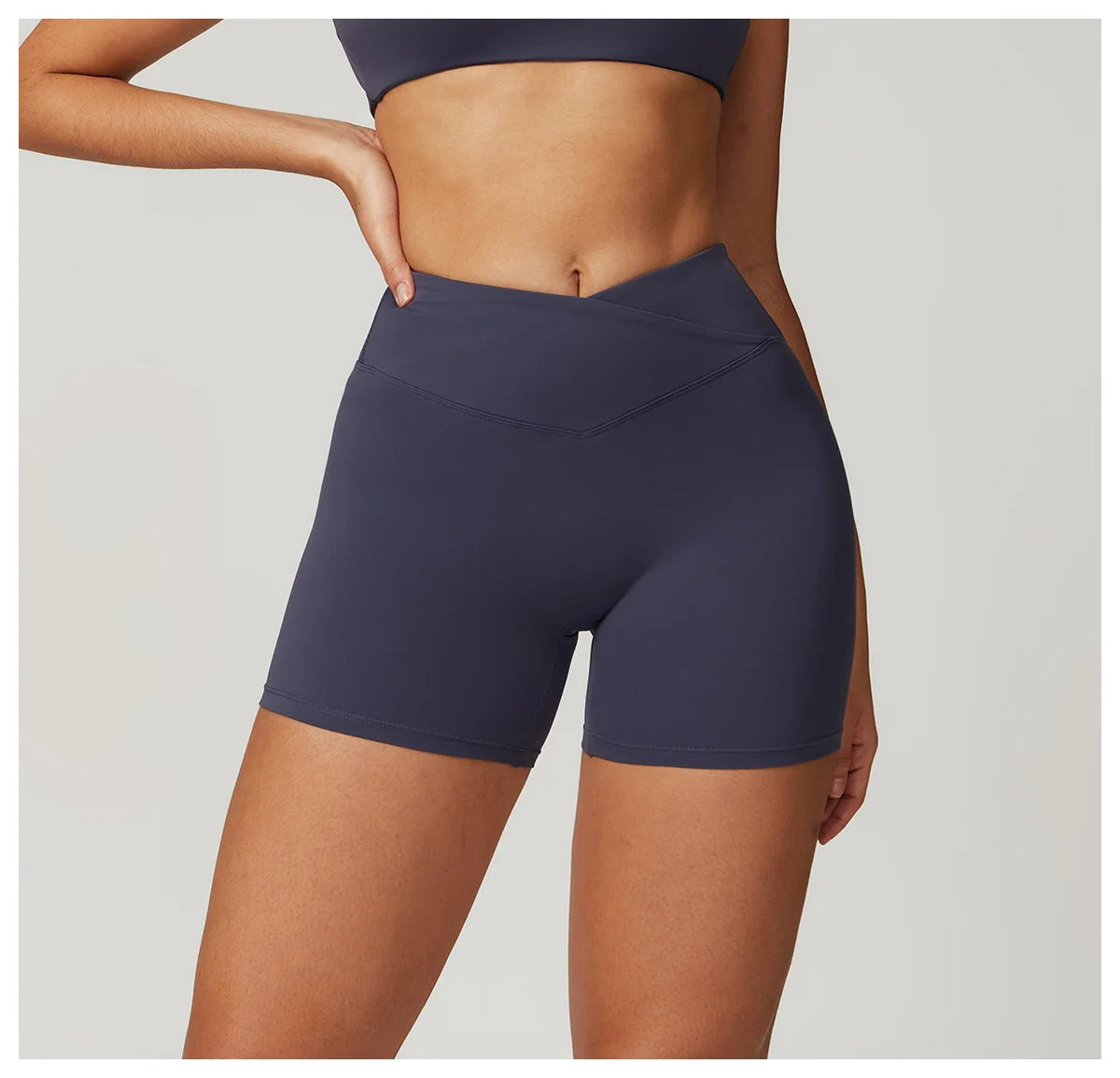 Awakens Women's Sports Shorts - High Waist, Butt Lift
