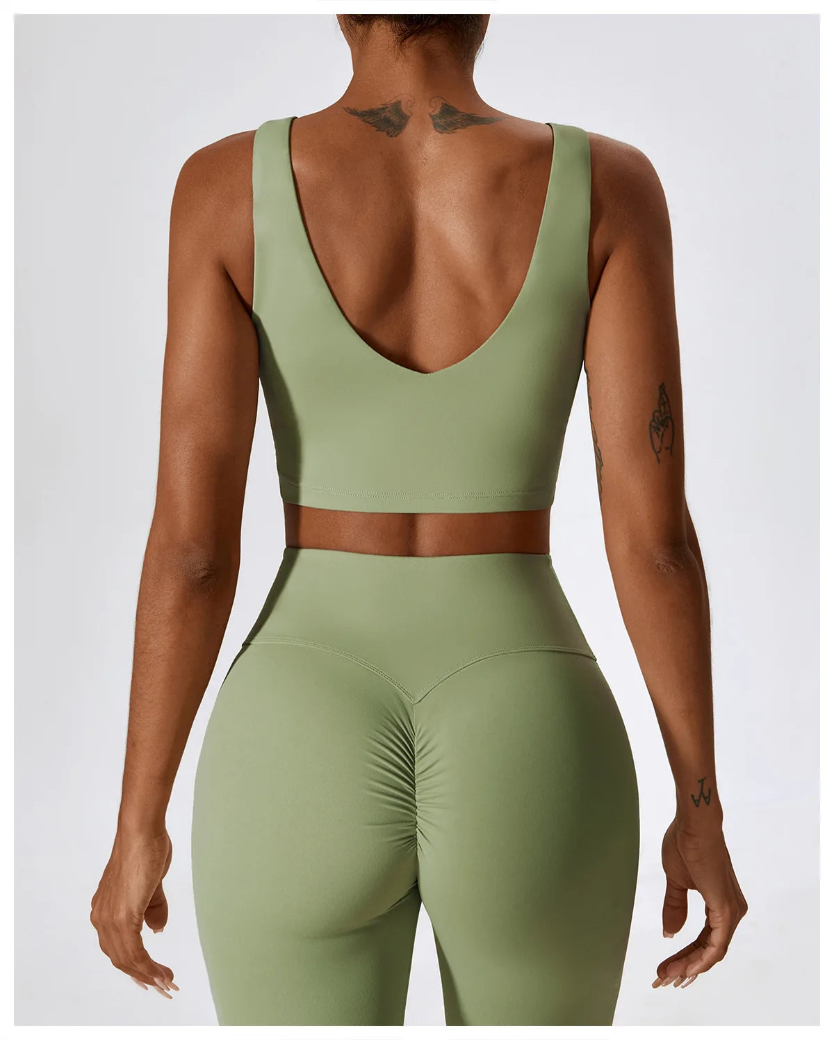 Awakens Women's High Impact Push Up Sports Bra