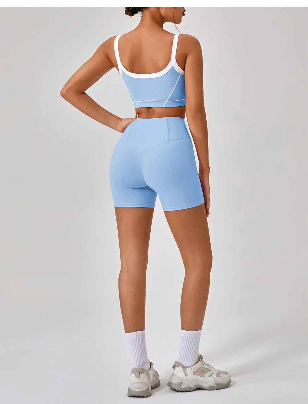 Awakens Sporty and Stylish Yoga Shorts