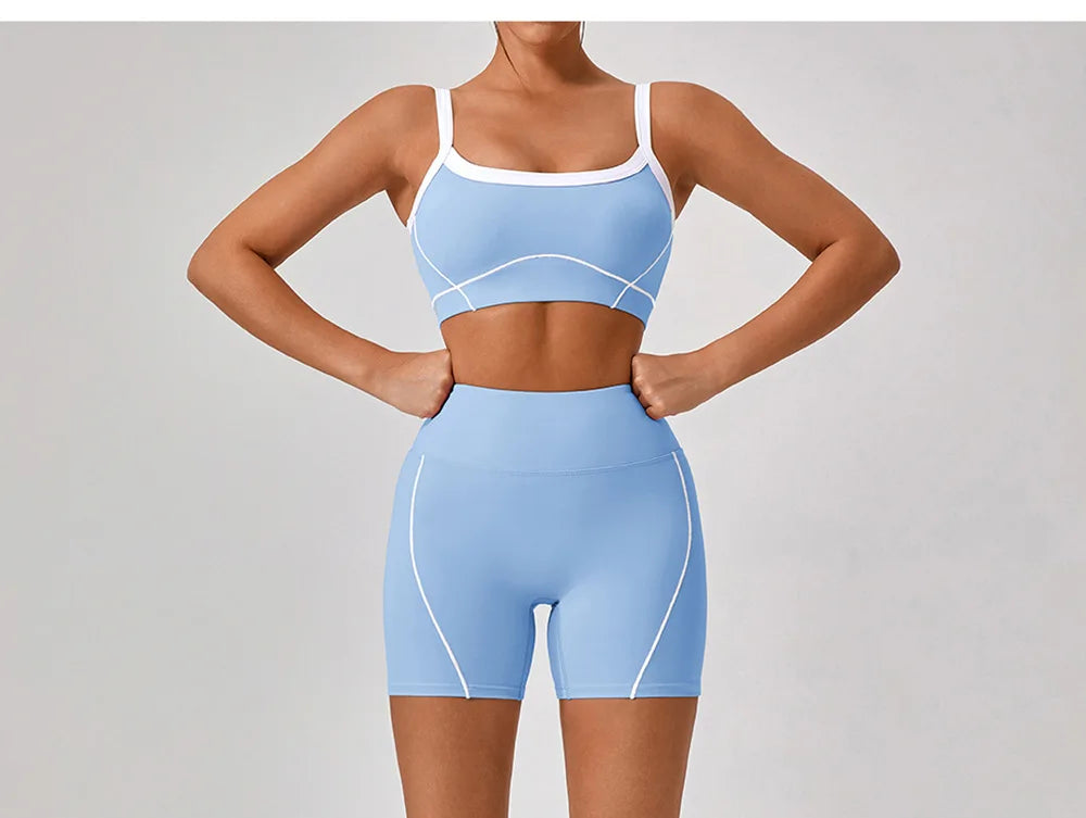 Awakens Sporty and Stylish Yoga Shorts
