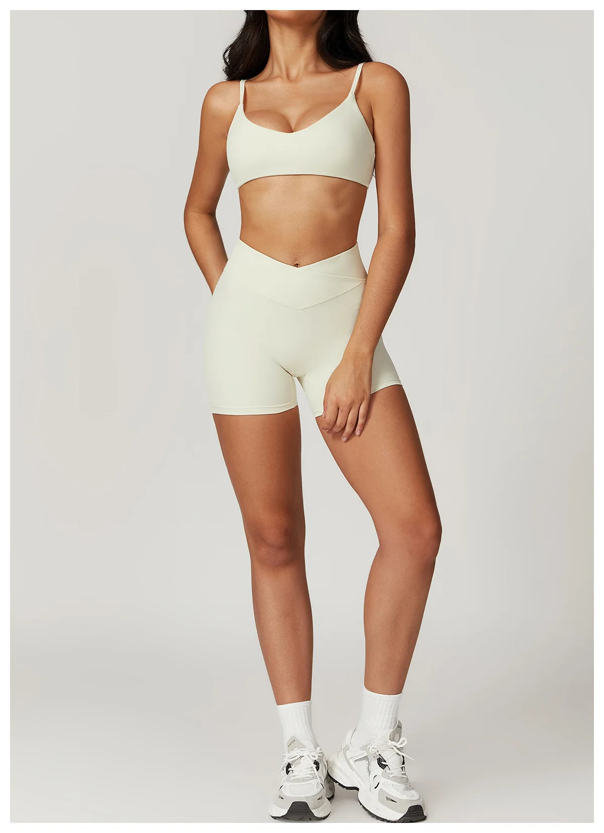 Awakens Women's Sports Shorts - High Waist, Butt Lift