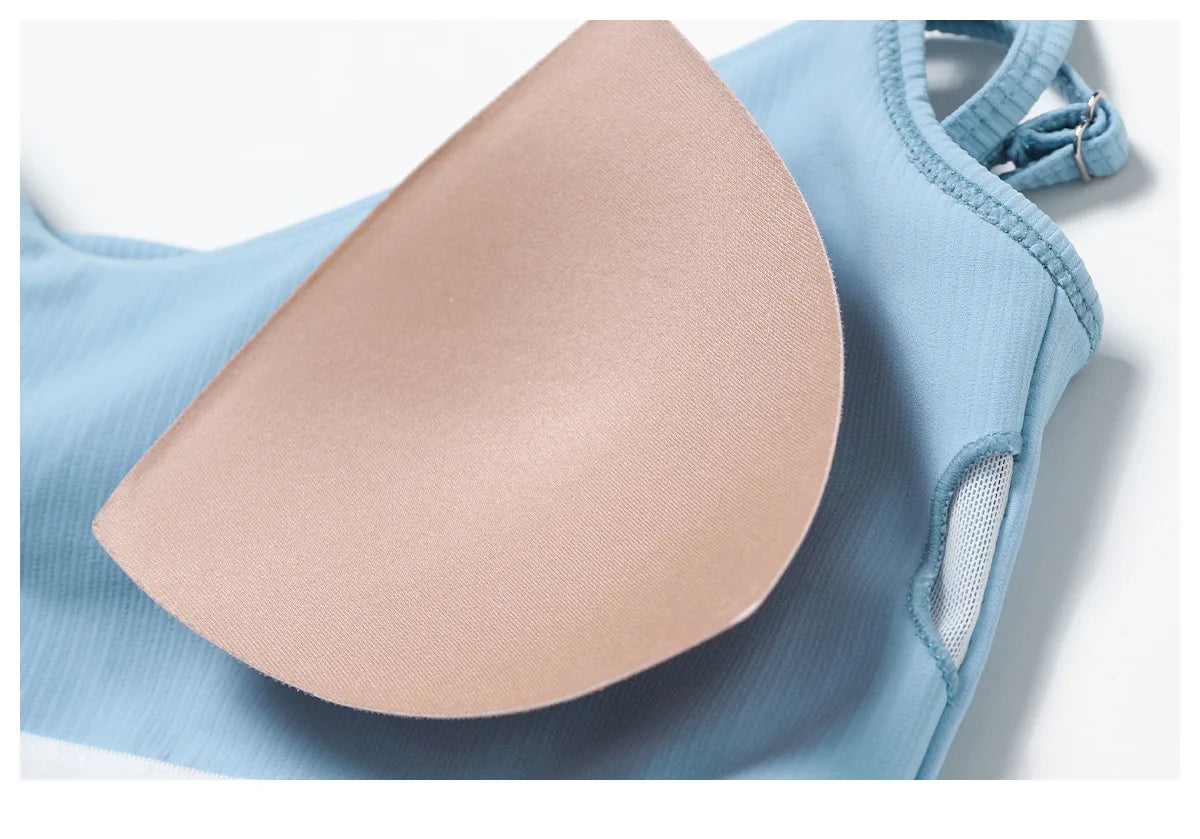 Awakens Breathable Shockproof Sports Bra for Women Push Up