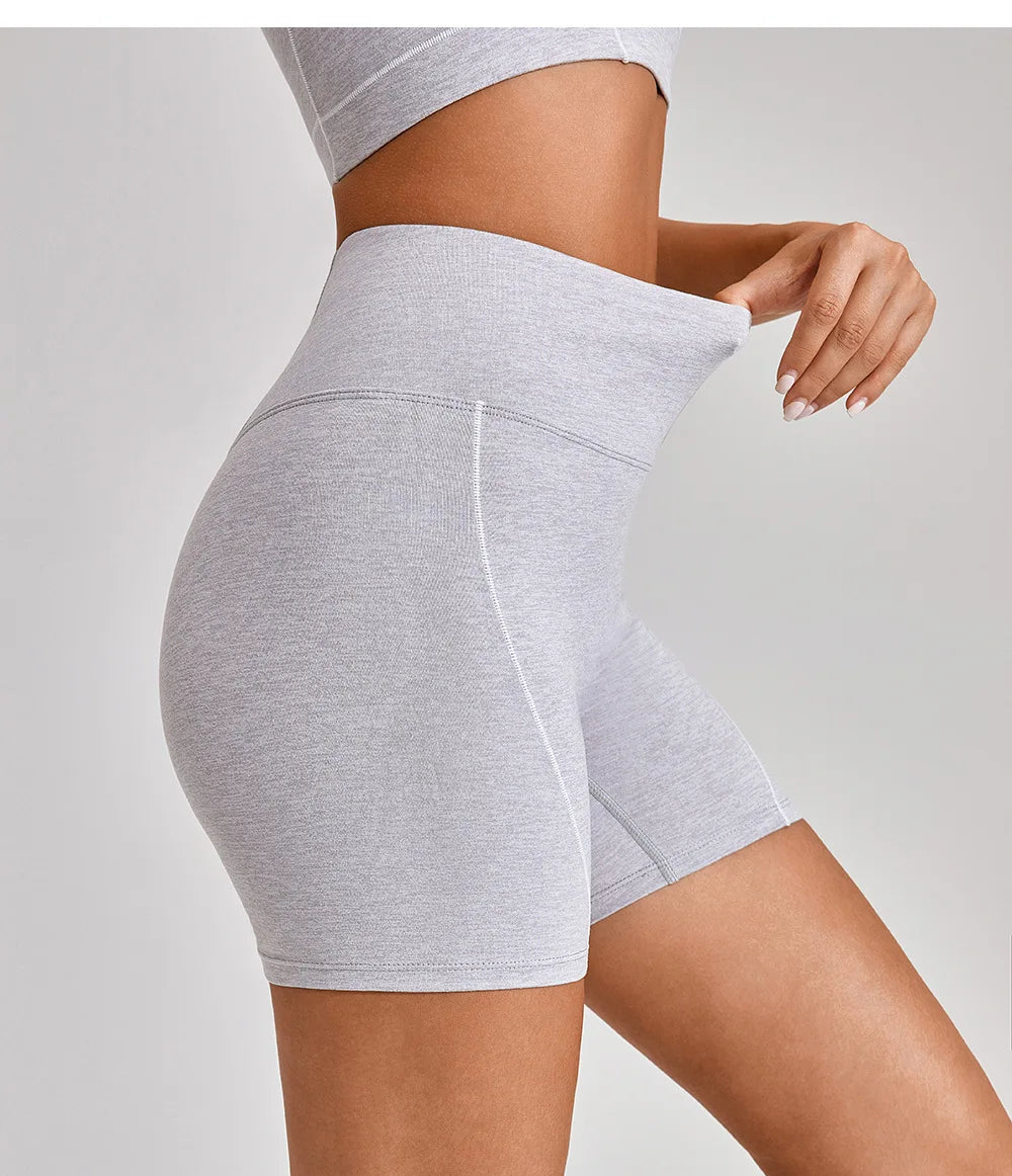 Awakens Sporty and Stylish Yoga Shorts