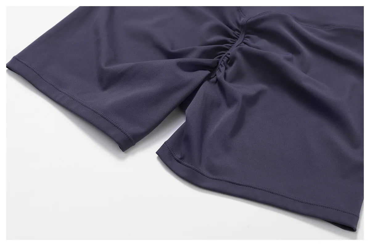 Awakens Women's Sports Shorts - High Waist, Butt Lift