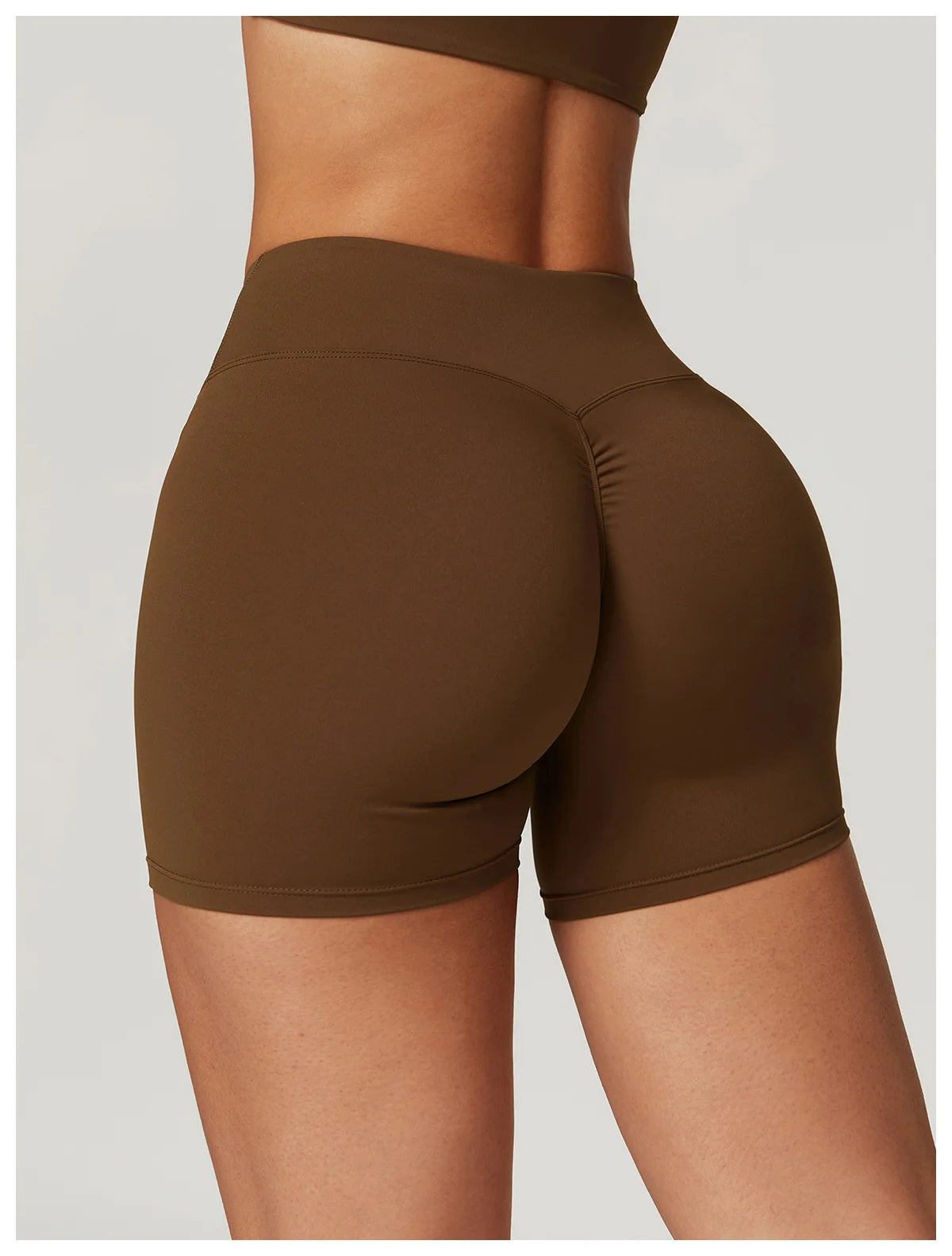 Awakens Women's Sports Shorts - High Waist, Butt Lift