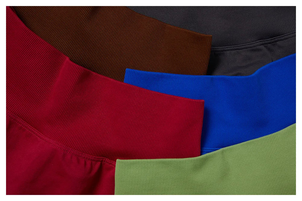 Awakens Sporty Gym Shorts with Scrunch Effect