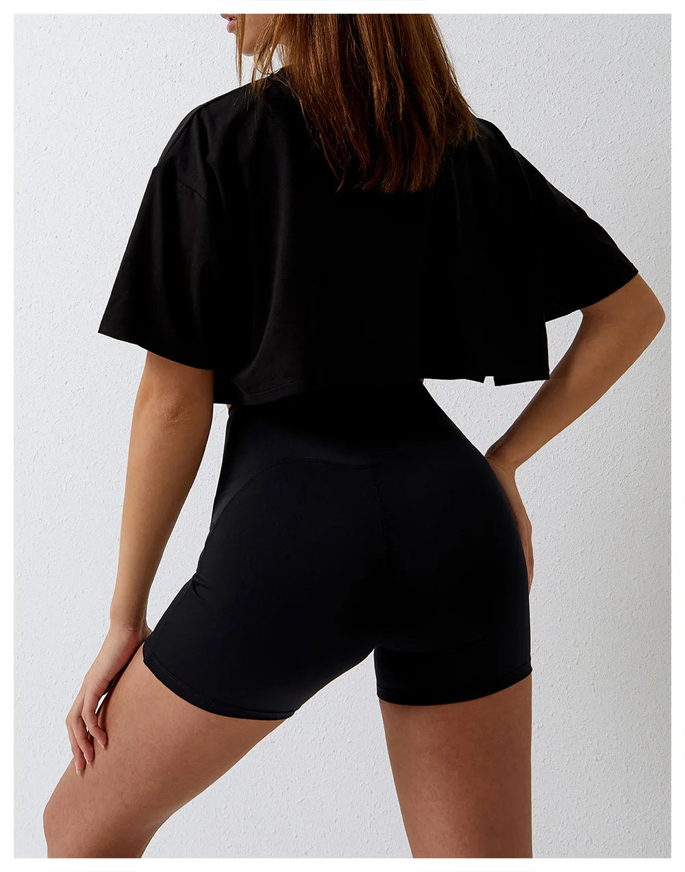Awakens Sporty Oversized Crop Shirt