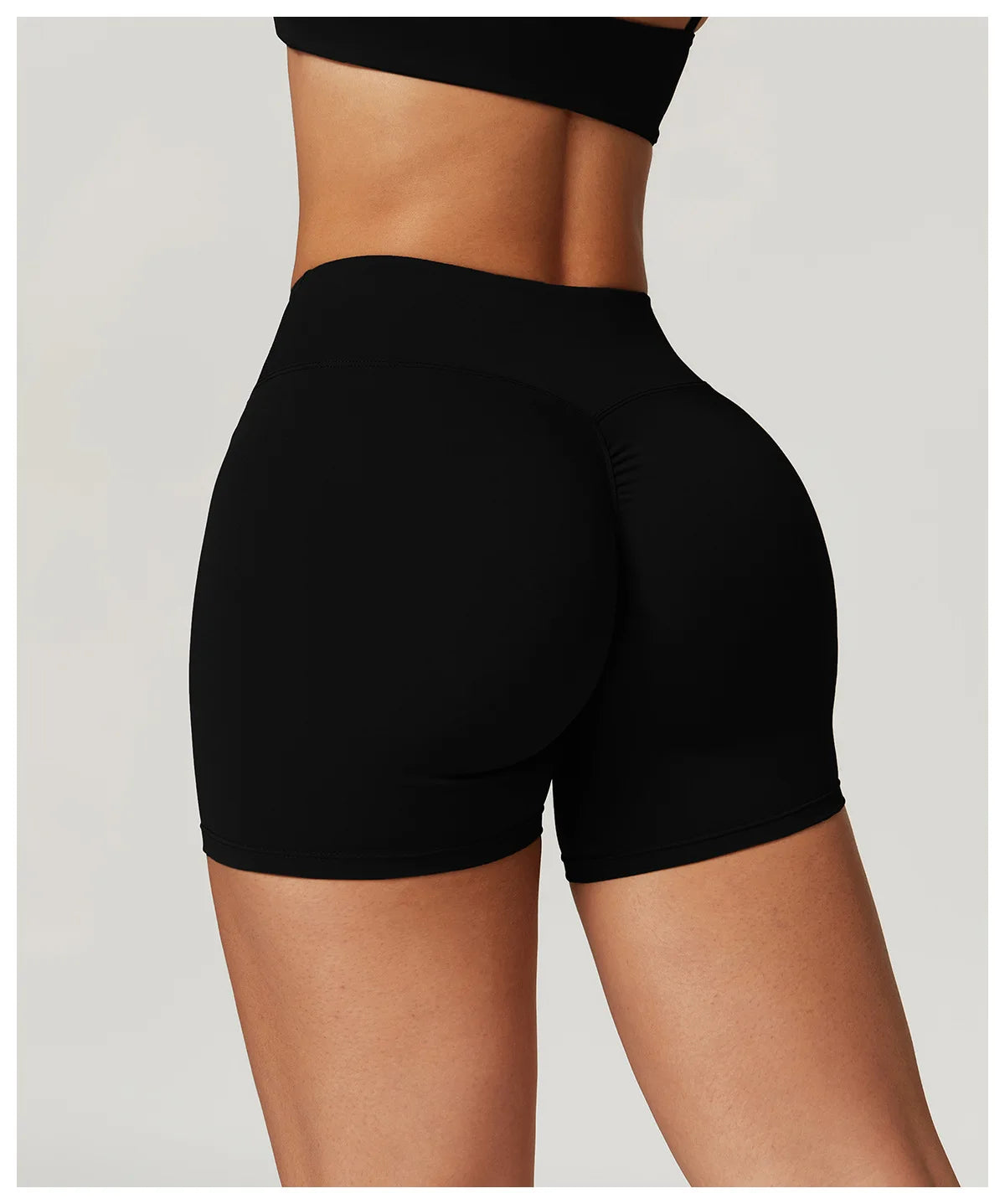 Awakens Women's Sports Shorts - High Waist, Butt Lift