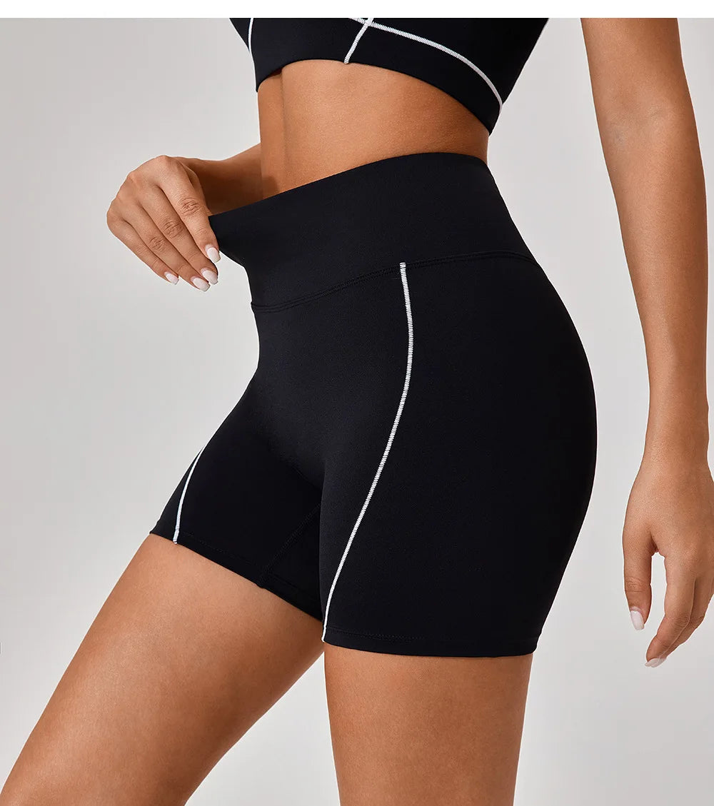 Awakens Sporty and Stylish Yoga Shorts