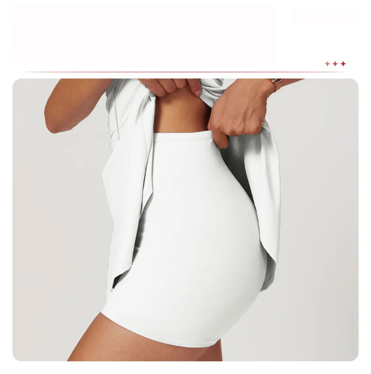 Awakens Women's Sports Dress with Zipper