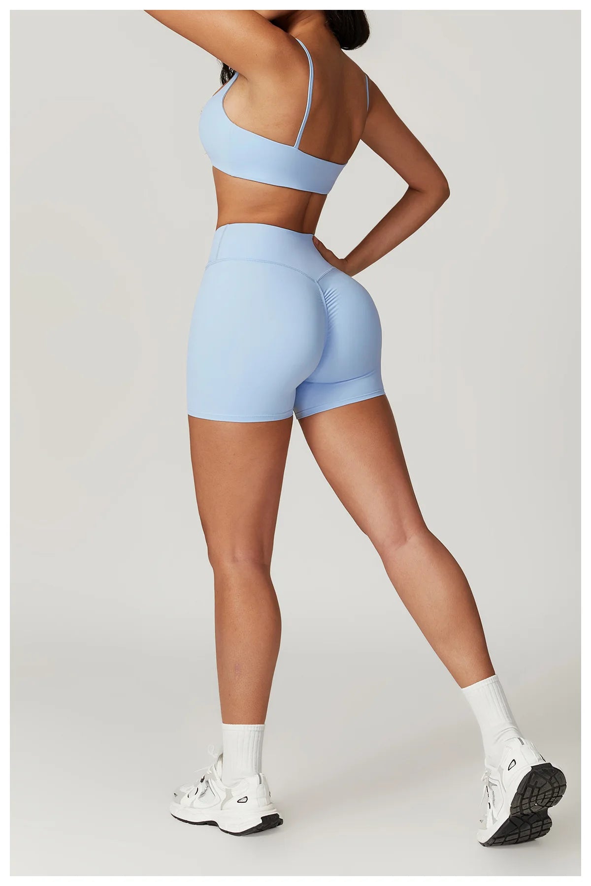 Awakens Women's Sports Shorts - High Waist, Butt Lift