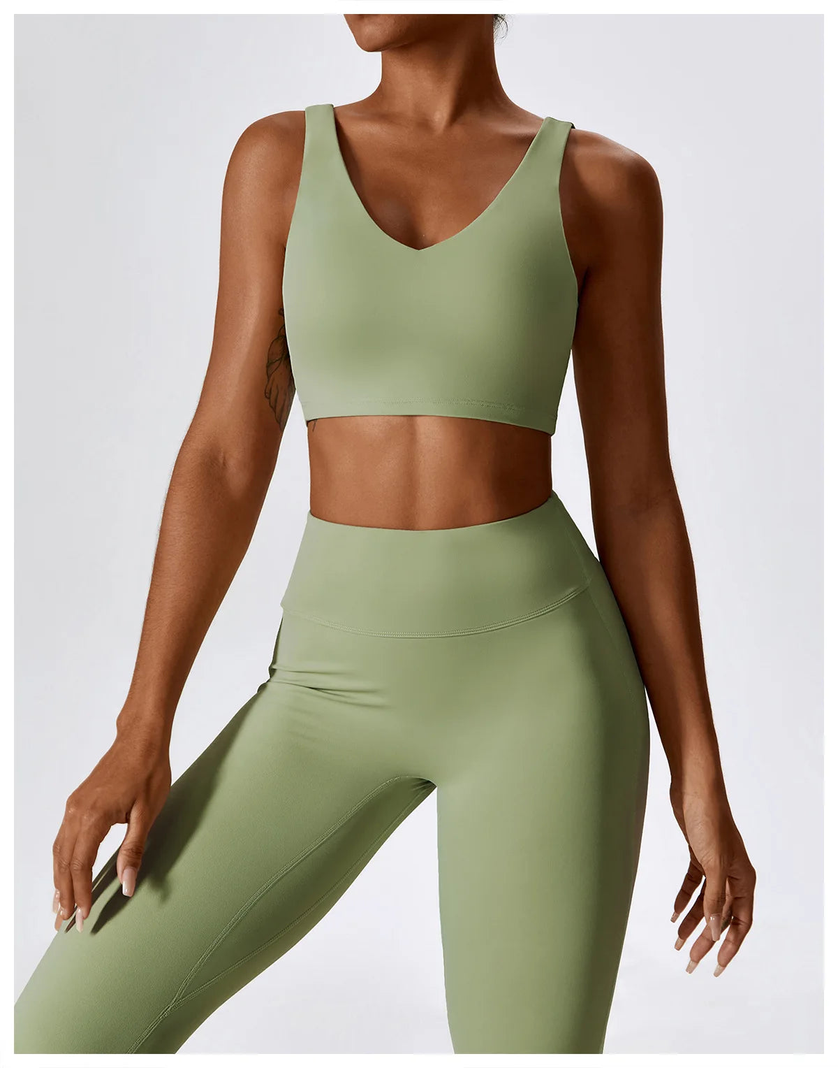 Awakens Women's High Impact Push Up Sports Bra
