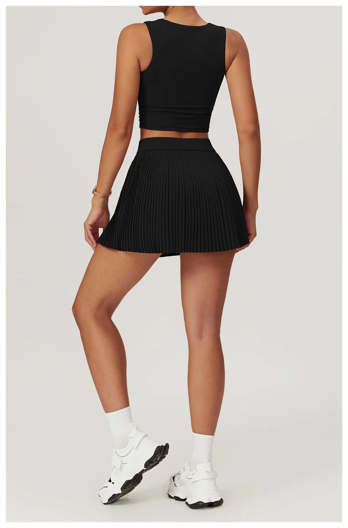 Awakens Two Piece Women's Sports Set skirt