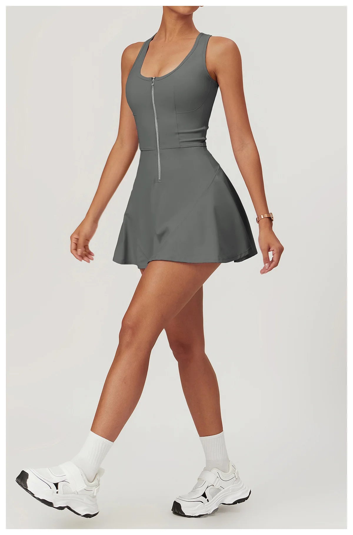 Awakens Women's Sports Dress with Zipper