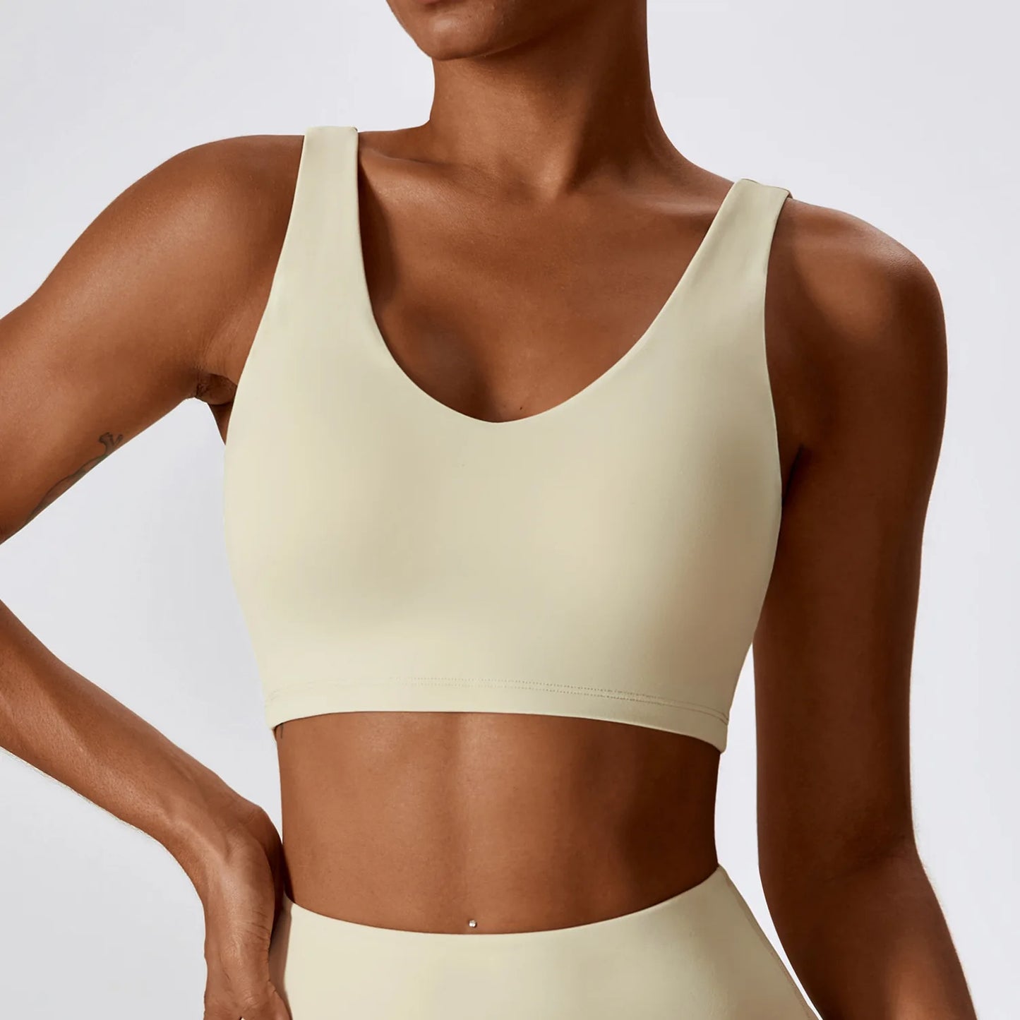 Awakens Women's High Impact Push Up Sports Bra