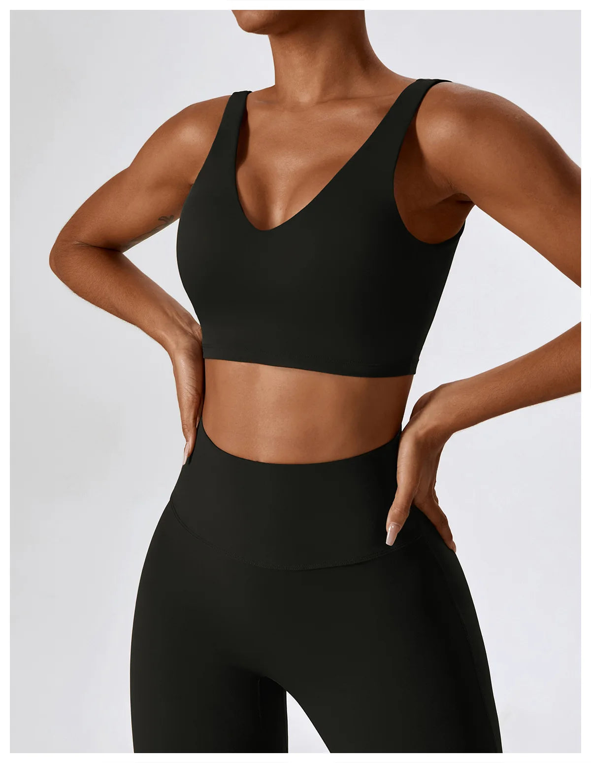 Awakens Women's High Impact Push Up Sports Bra