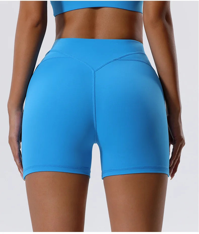 Awakens Fitness Hip Lift Yoga Shorts