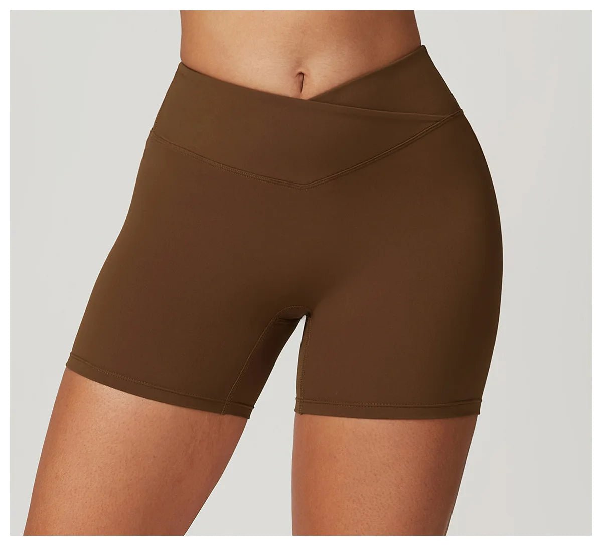 Awakens Women's Sports Shorts - High Waist, Butt Lift