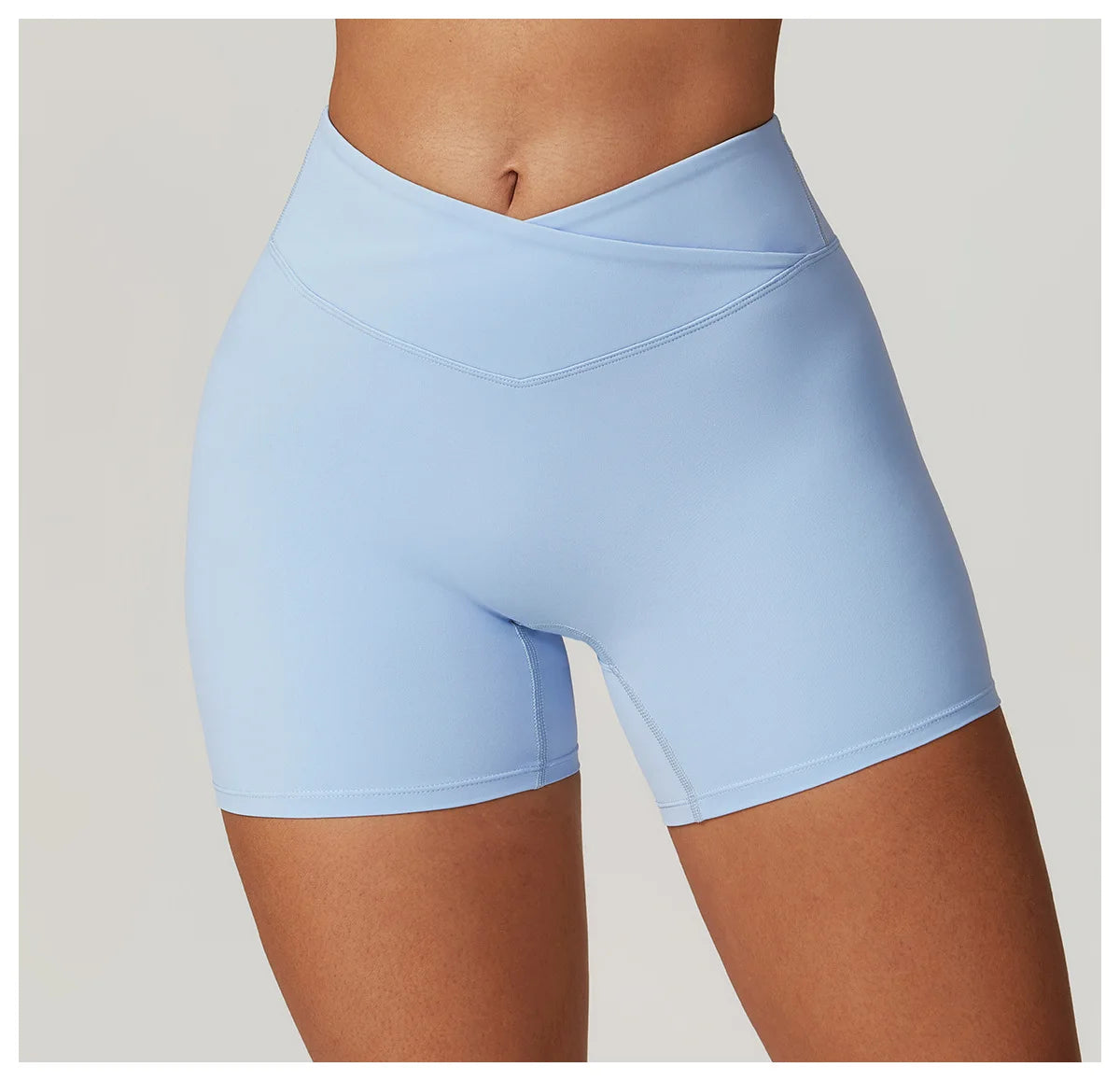 Awakens Women's Sports Shorts - High Waist, Butt Lift