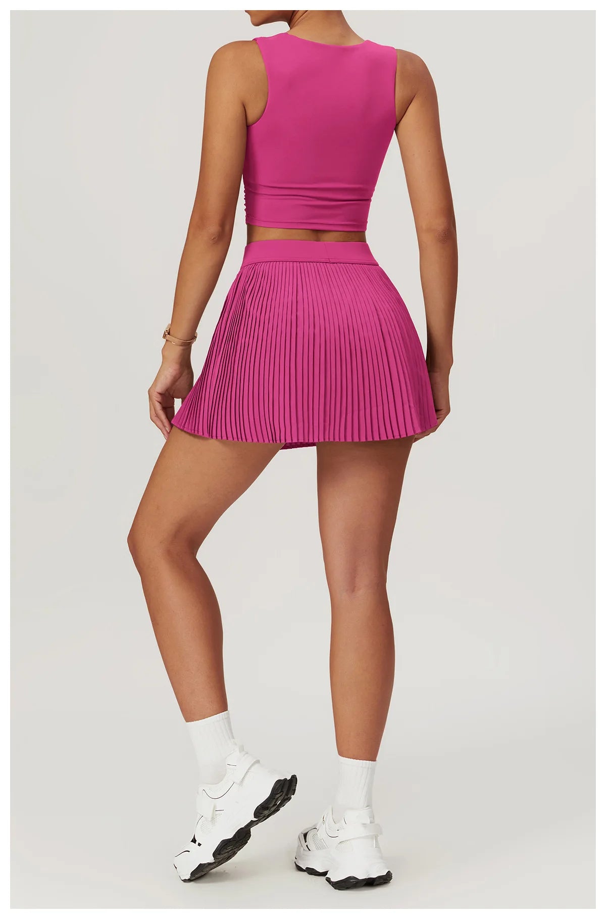 Awakens Two Piece Women's Sports Set skirt