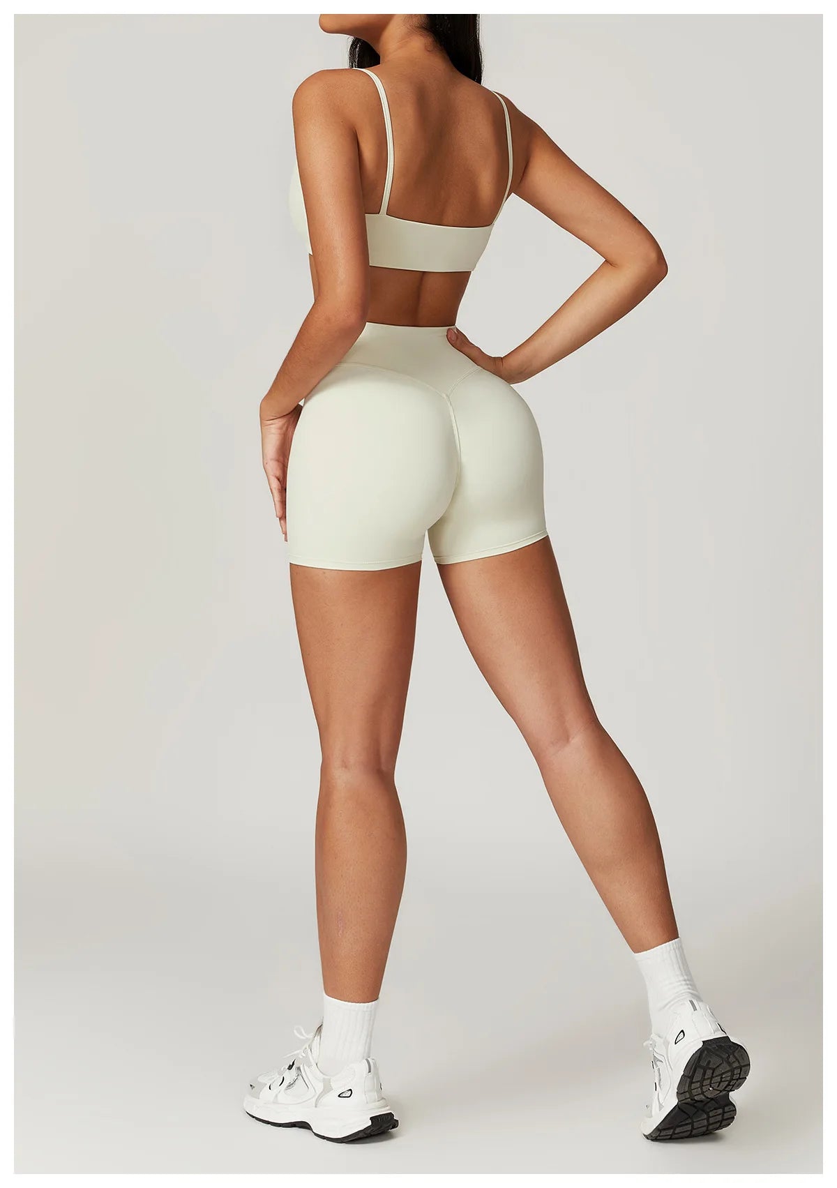 Awakens Women's Sports Shorts - High Waist, Butt Lift