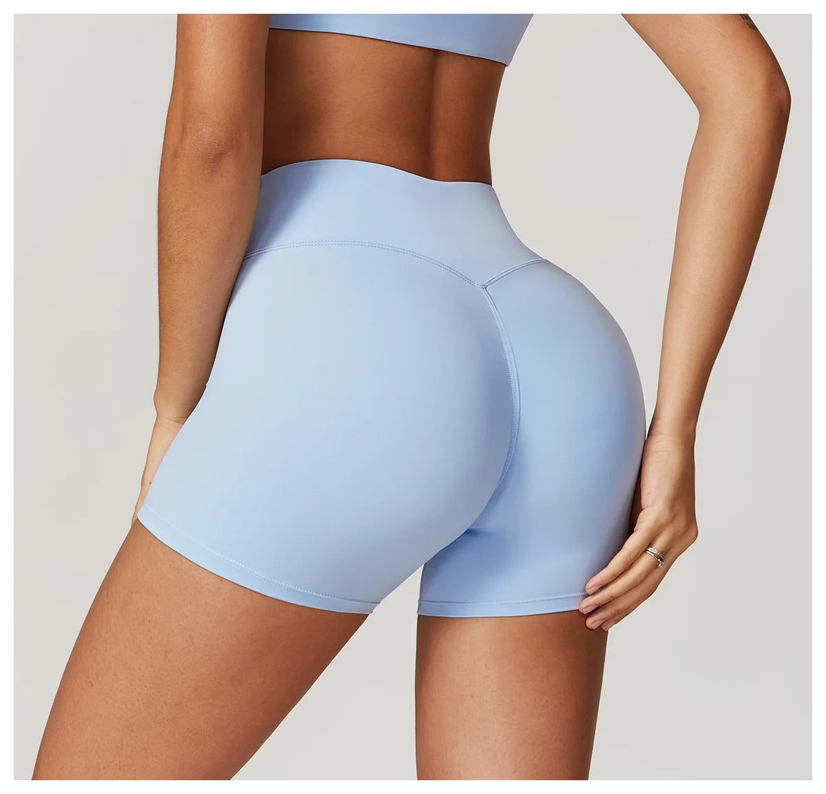 Awakens Women's Sports Shorts - High Waist, Butt Lift