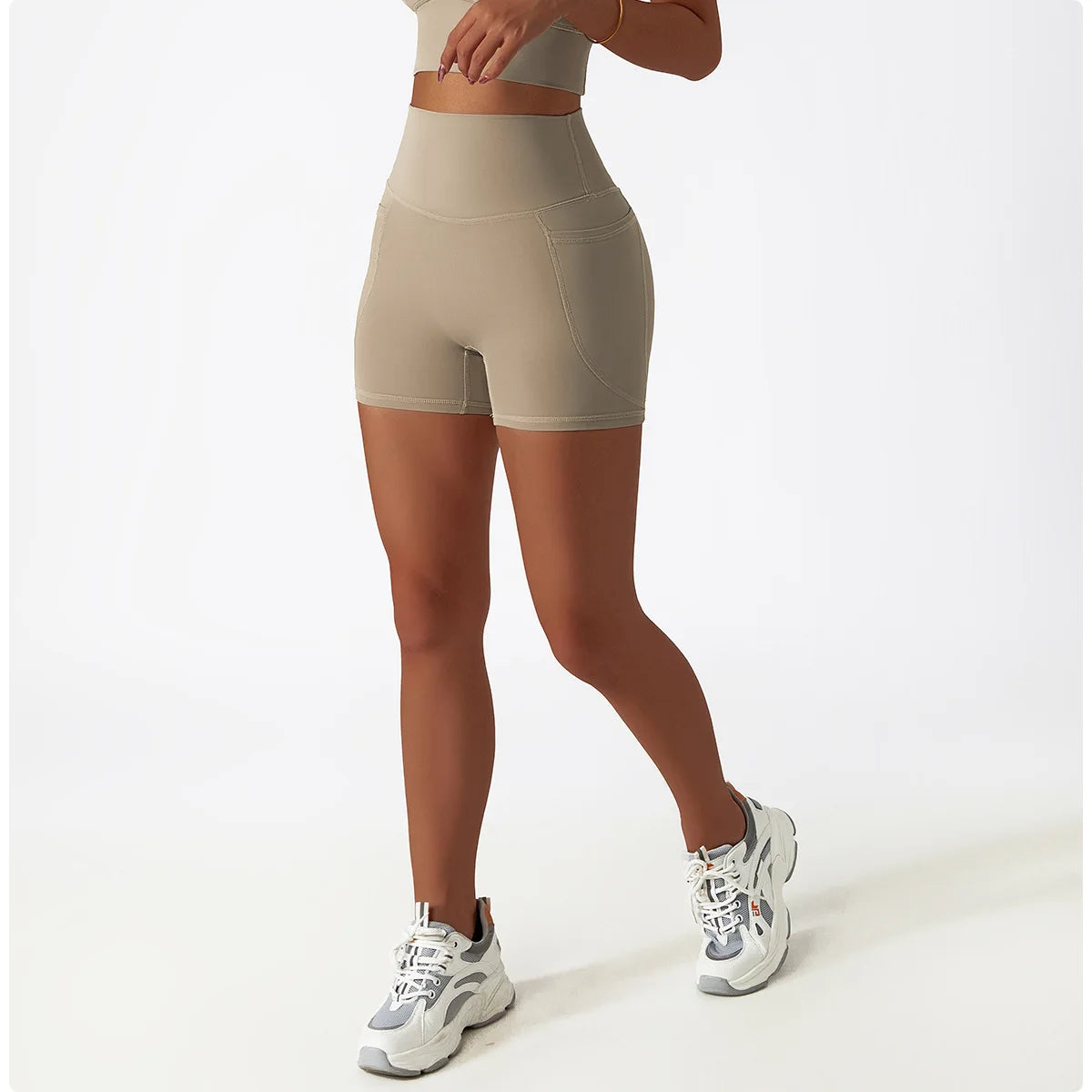 Awakens Fitness Shorts with Pockets