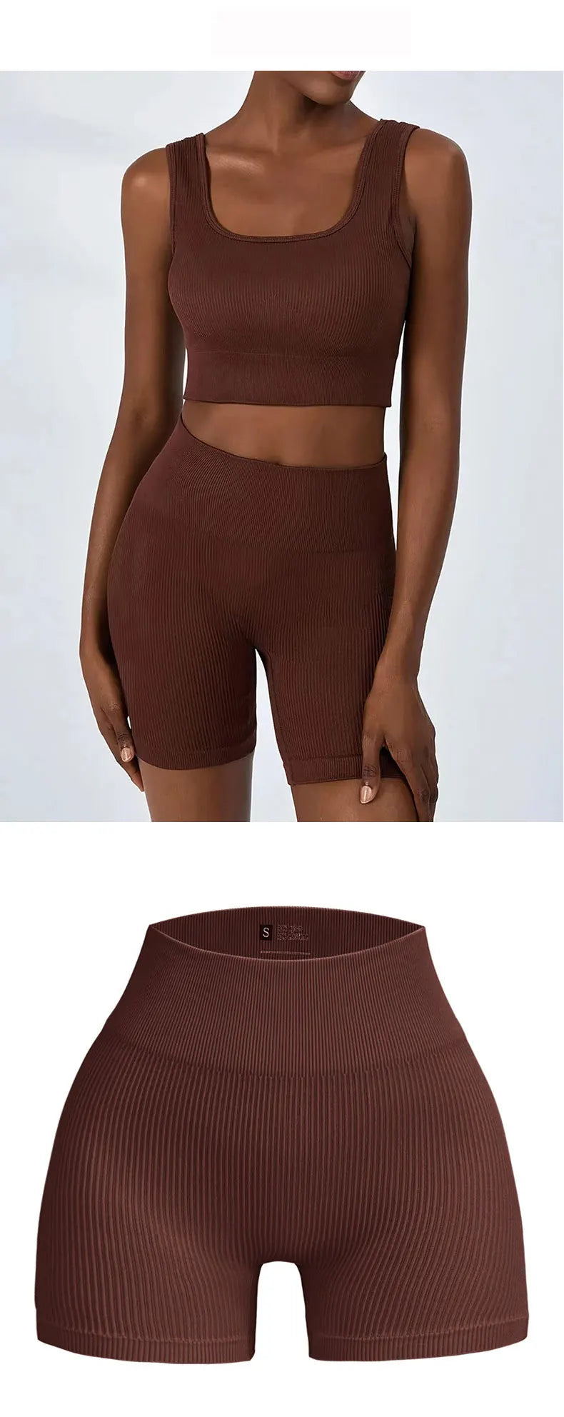 Awakens Shorts with Ribbed Pattern
