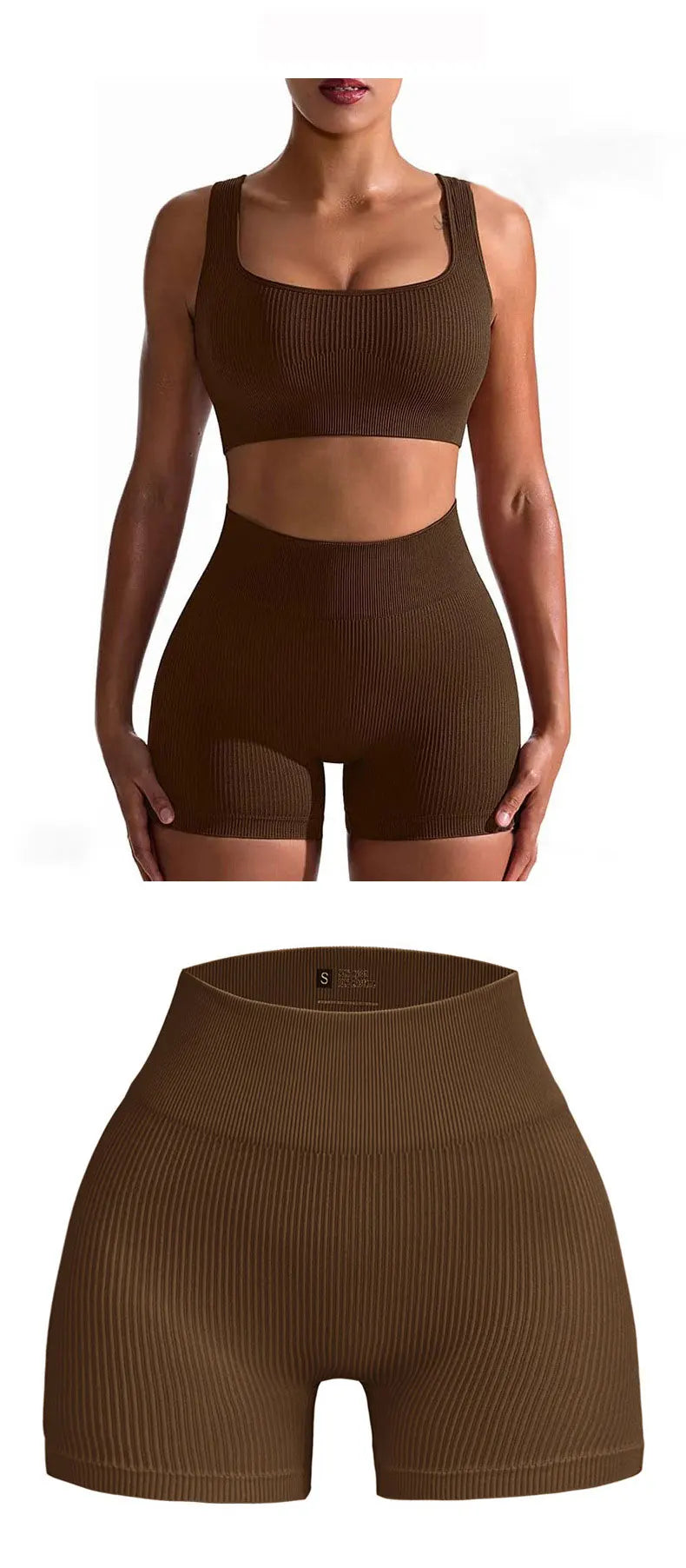 Awakens Shorts with Ribbed Pattern