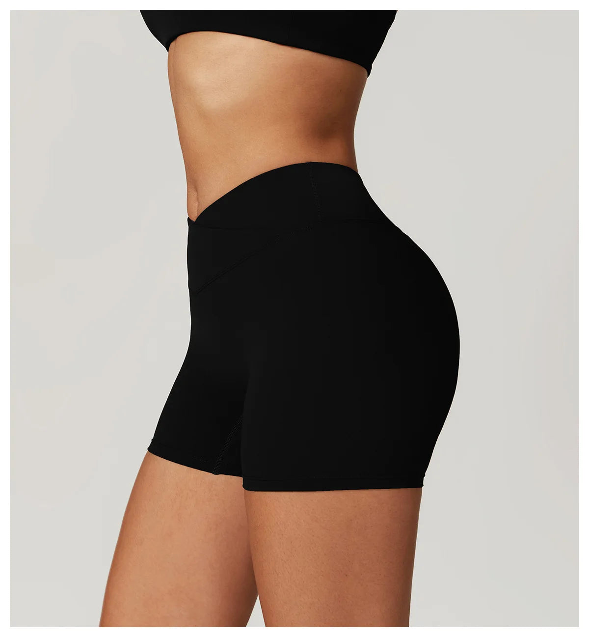 Awakens Women's Sports Shorts - High Waist, Butt Lift