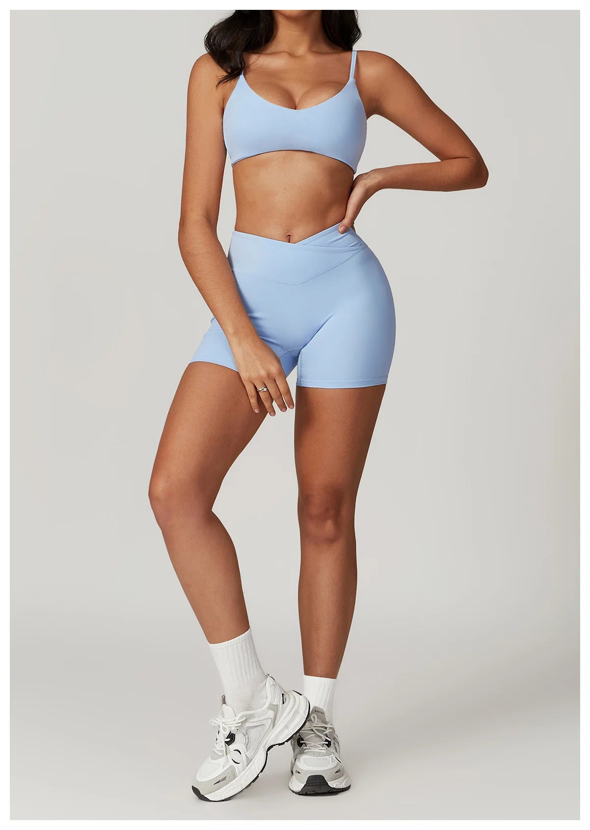 Awakens Women's Sports Shorts - High Waist, Butt Lift