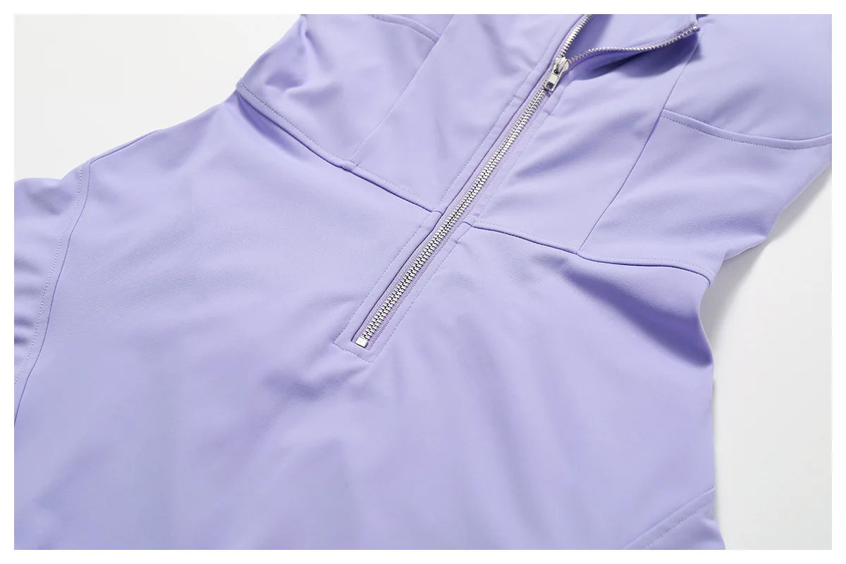 Awakens Women's Sports Dress with Zipper