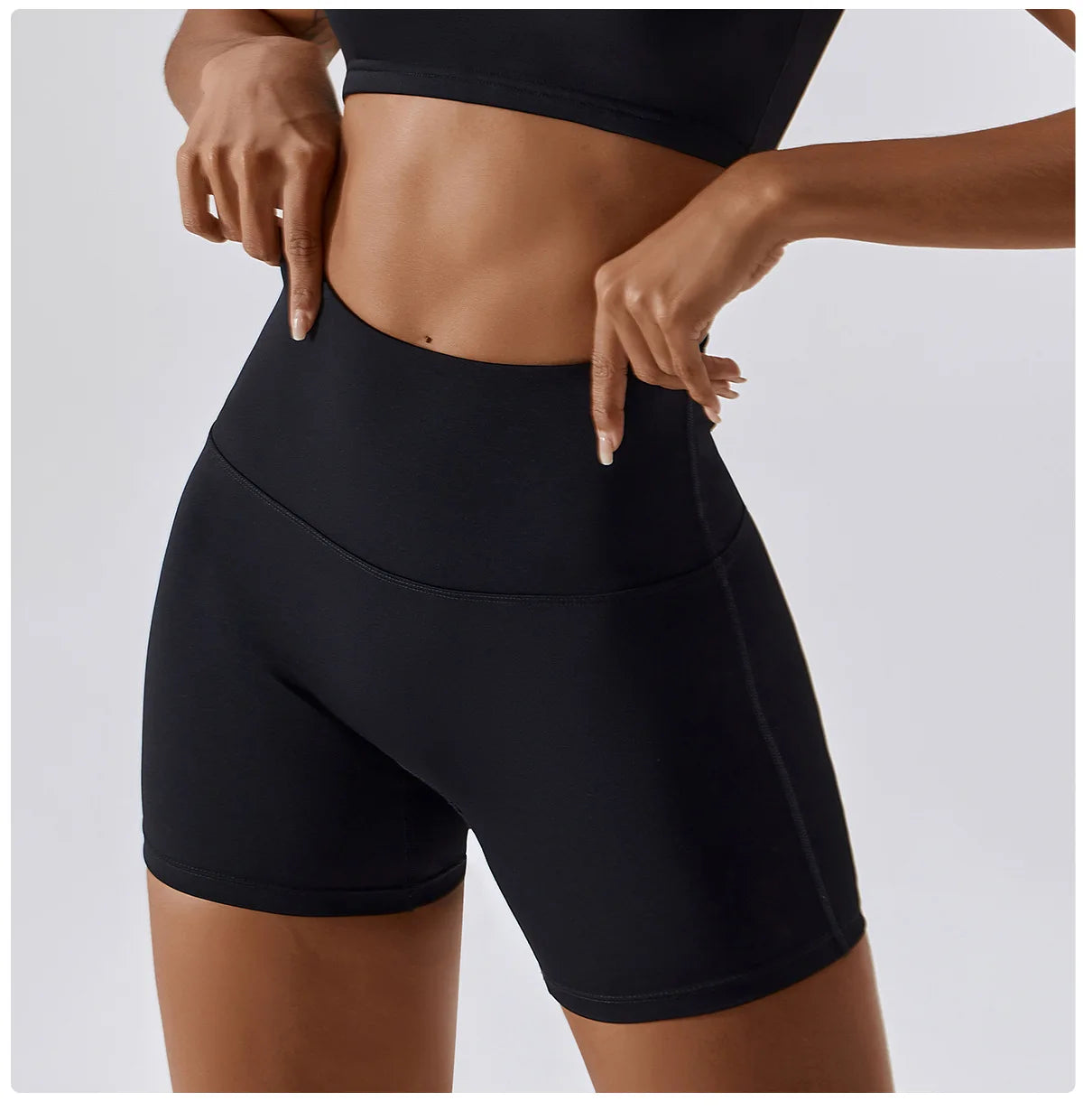 Awakens Sporty High Waist Shorts