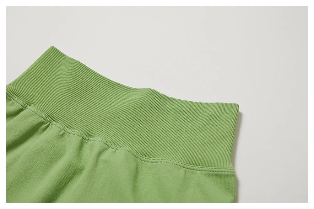 Awakens Sporty Gym Shorts with Scrunch Effect