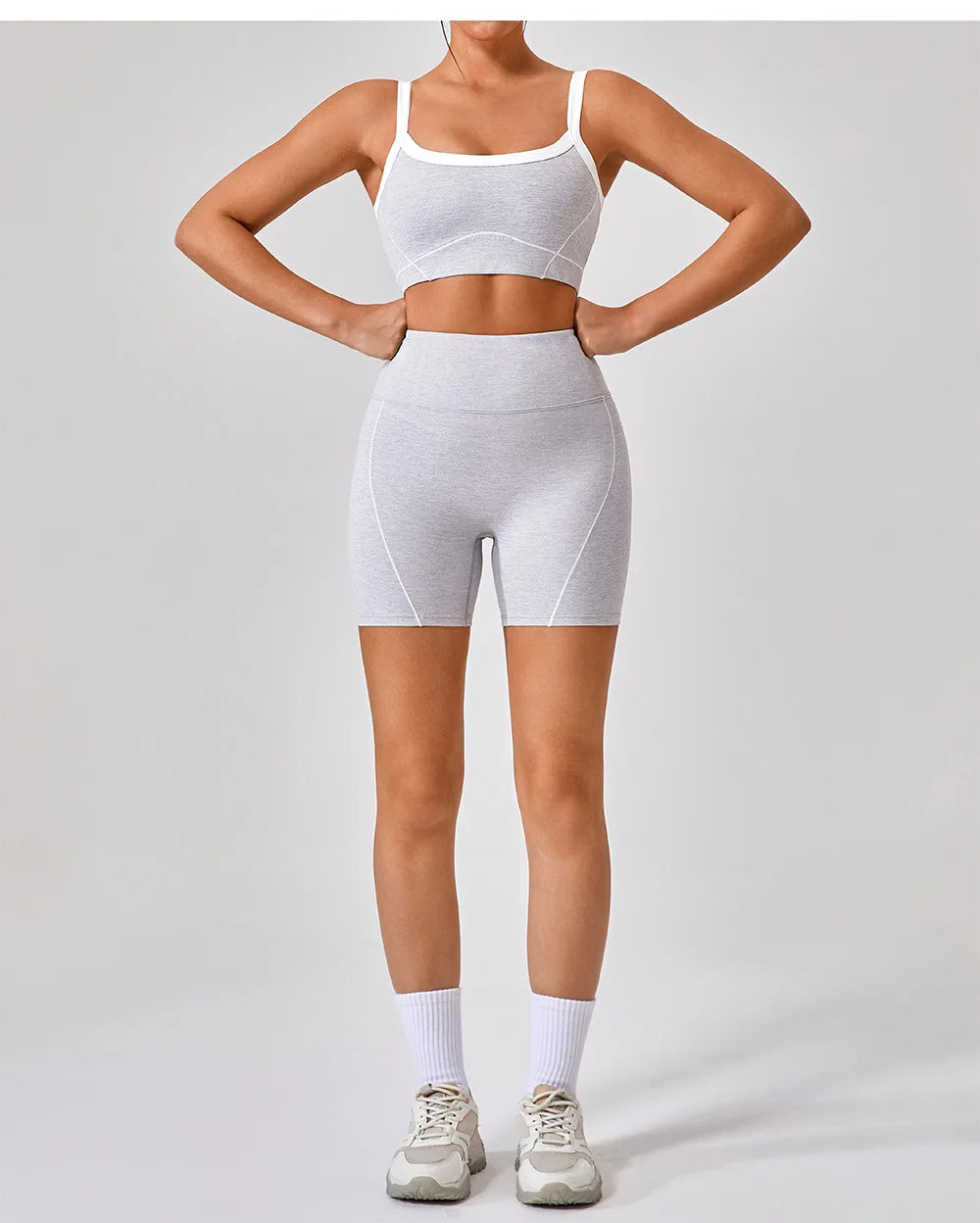 Awakens Sporty and Stylish Yoga Shorts