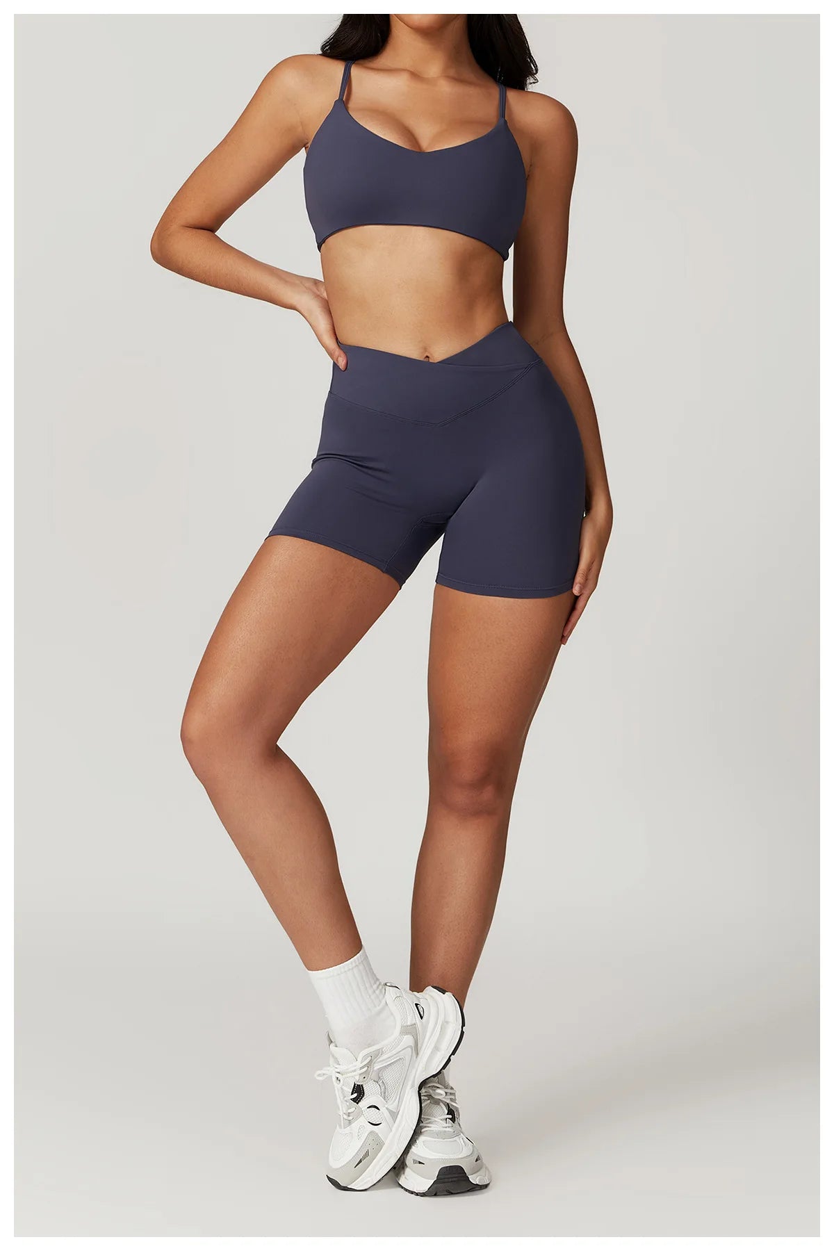 Awakens Women's Sports Shorts - High Waist, Butt Lift