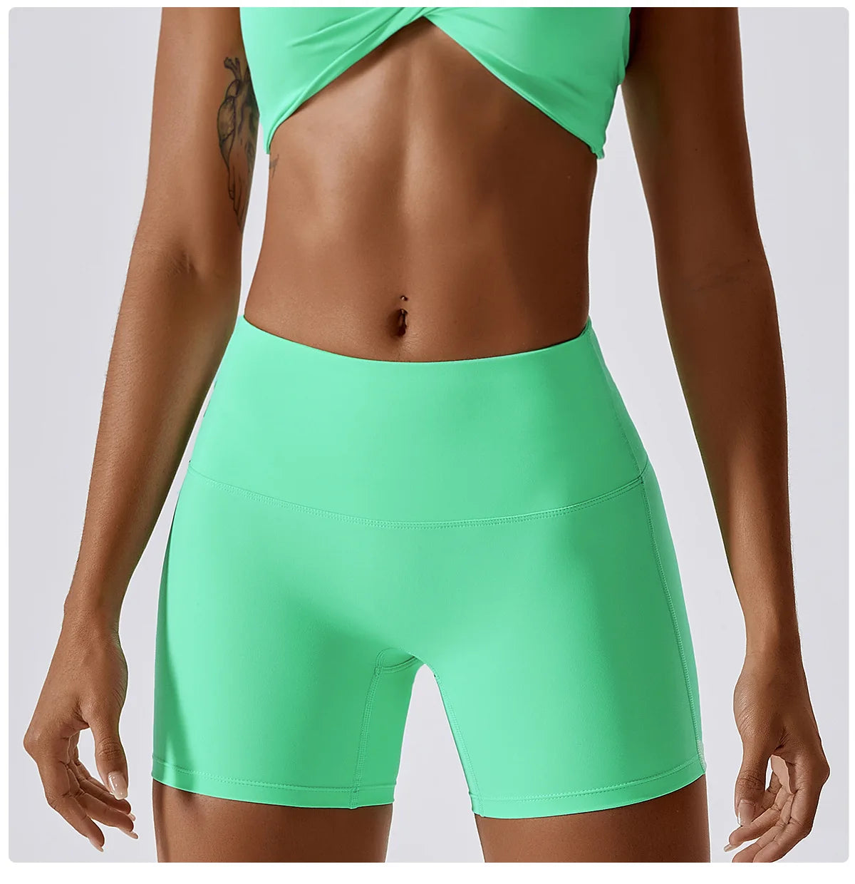 Awakens Sporty High Waist Shorts